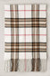Giant Check Cashmere Feel Muffler Scarf: 07-2/LT.BROWN / One Size