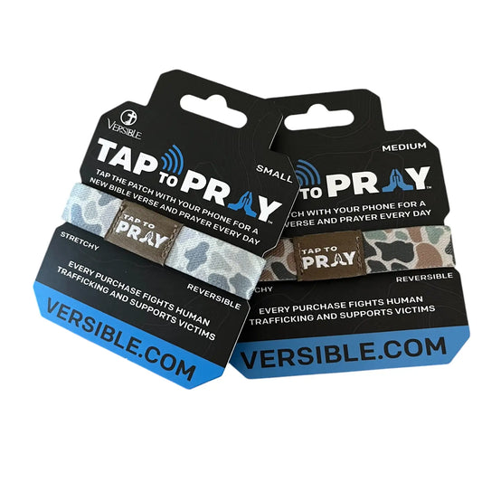 Tap to Pray stretch bracelets