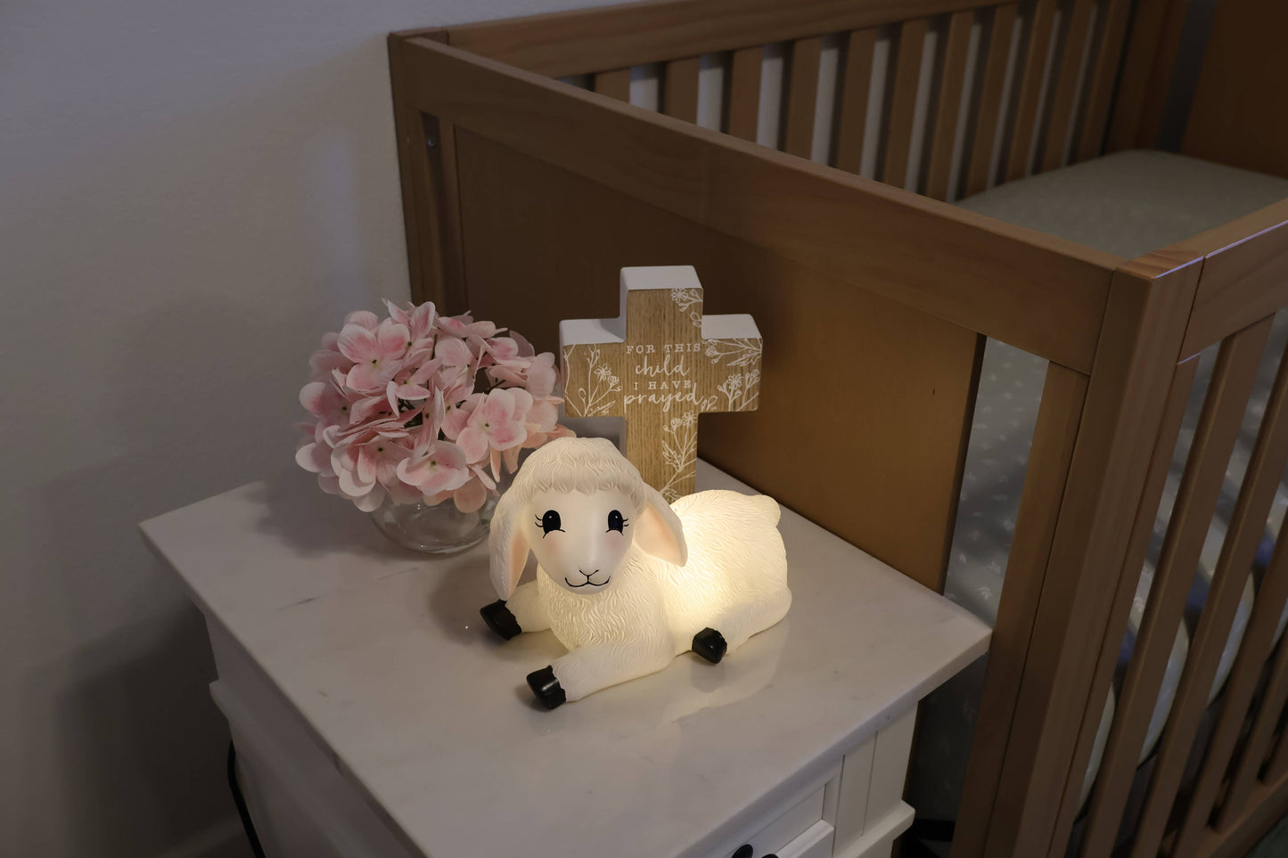 Iam The Lamb® Night Light | Christian Kids Room Gift