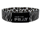Tap To Pray™ Wristbands - Safari Zebra: Small