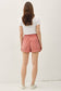 TENCEL SHORTS: CORAL