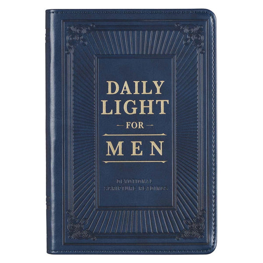 Devotional Daily Light for Men Faux  Leather