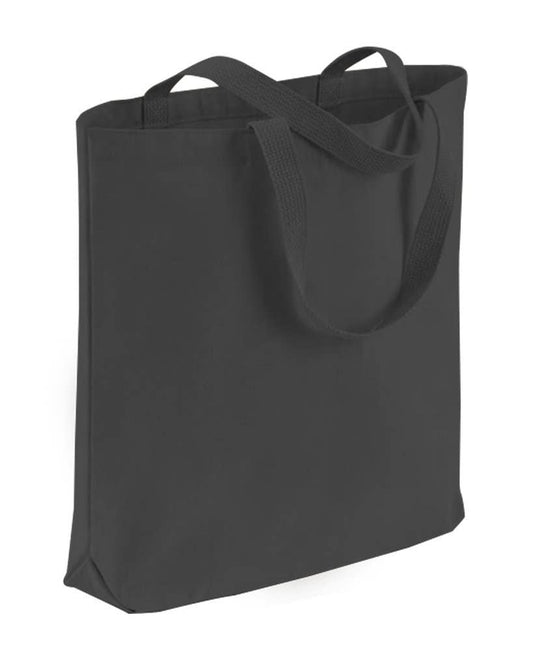 TBF Quality Canvas Tote Bags w/Gusset - TG200: NATURAL