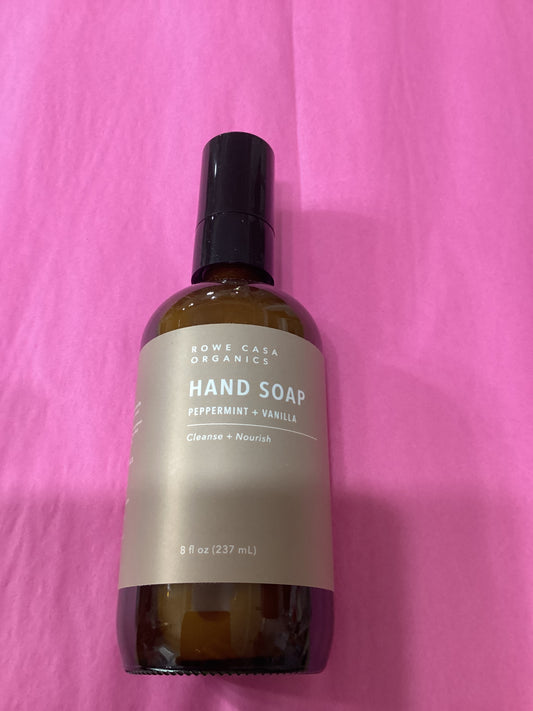 Rowe Casa Hand Soap - Peppermint and Vanilla
