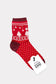 Women's Christmas Warm Winter Crew Socks - Tree Farm: Green