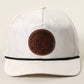 EVEN JESUS HAD A FISH STORY Leather Patch Rope Trucker Hat: WHITE
