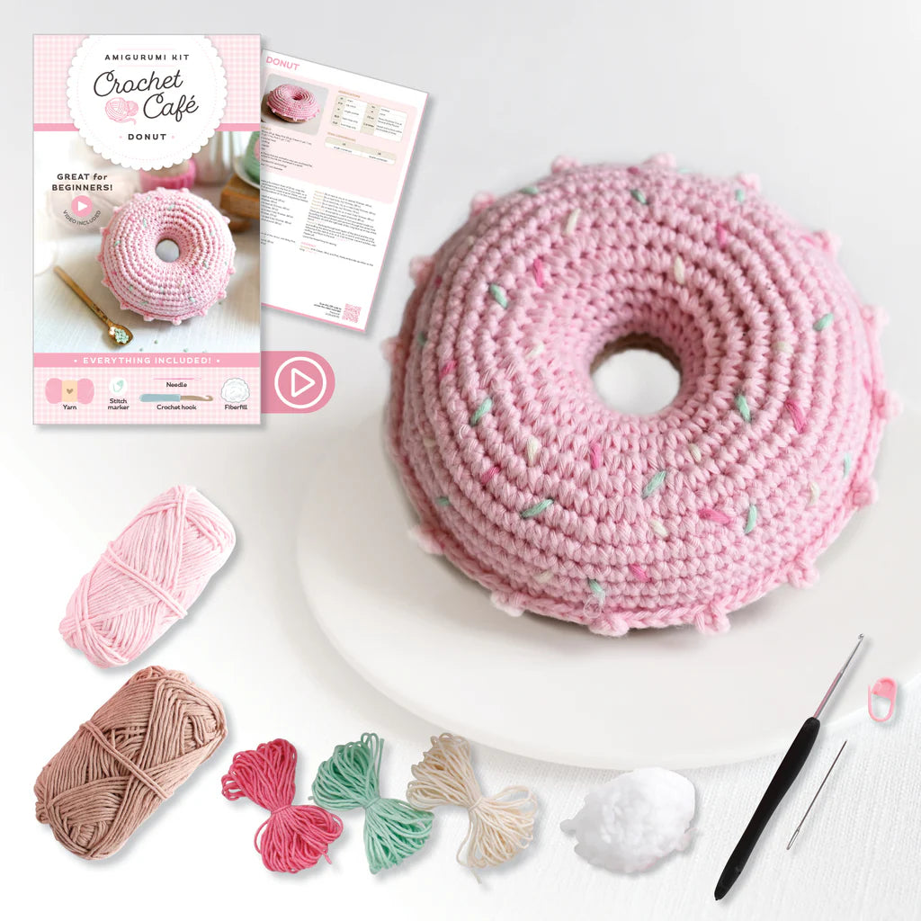 Donut Crochet Amigurumi Kit