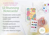 Watercolor the Easy Way Paint-Your-Own Watercolor Cards Garden