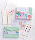 Watercolor the Easy Way Paint-Your-Own Watercolor Cards Garden
