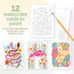 Watercolor the Easy Way Paint-Your-Own Watercolor Cards Garden