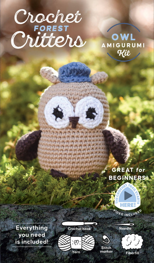 Owl -  Crochet Forest Critters Amigurumi Kit
