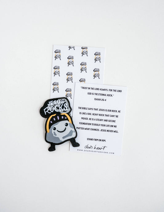 Jesus Rocks Sticker I Christian Sticker I Gift