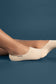 CLOUD Ankle No Show Socks: Beige / S