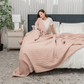 Waffle Blanket for Adults by Comfy Cubs: Queen / Sage