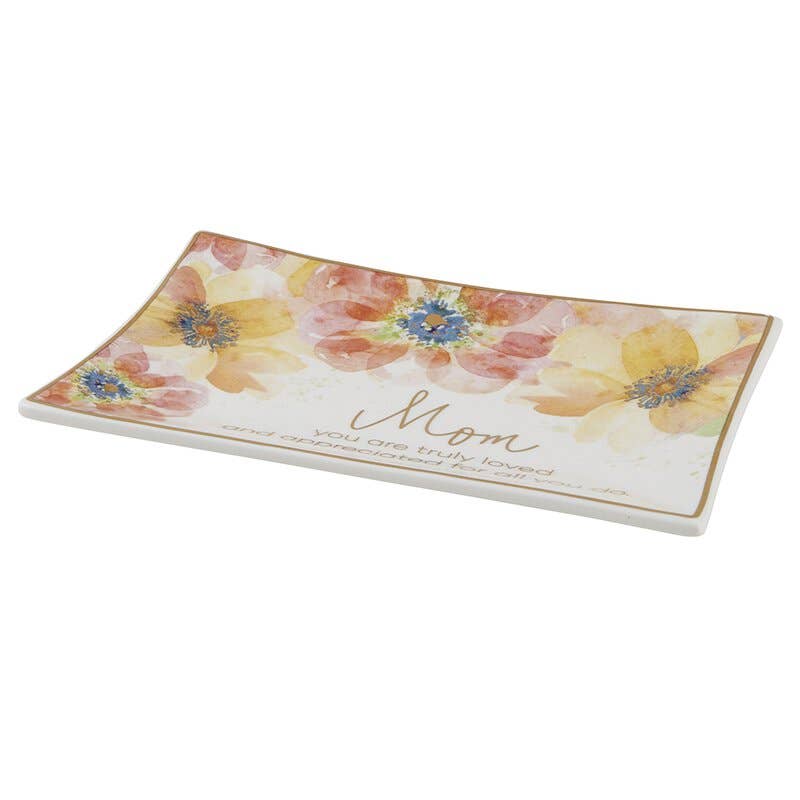 Trinket Tray - Rectangle - Mom, Truly Loved