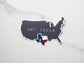 Texas, Not Texas Sticker, Funny TX Decal: 2.75" Laptop Size