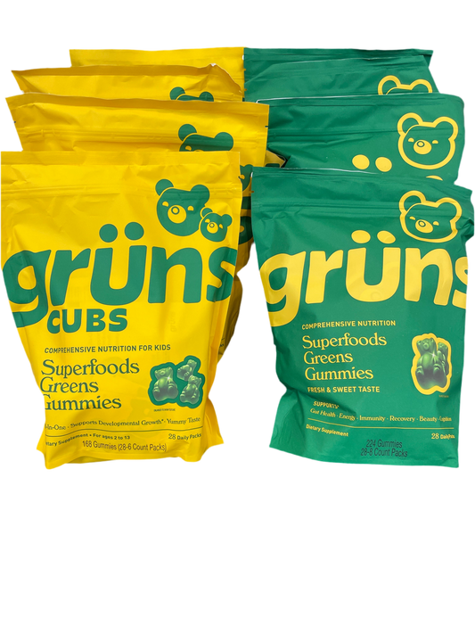 Gruns Superfoods greens gummies