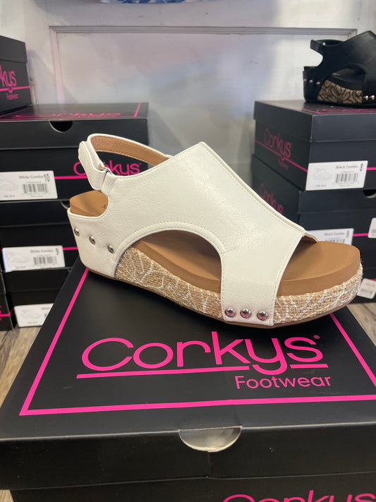 Corkys Volta II White Combo