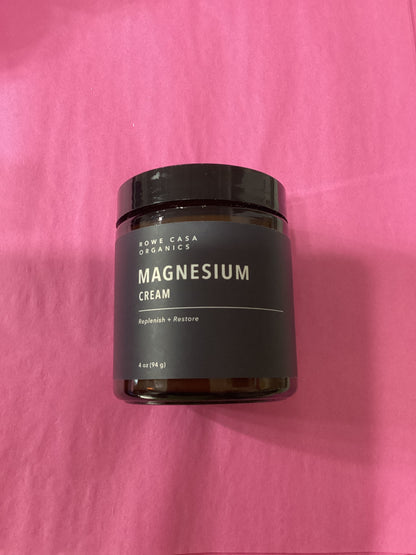 Rowe Casa MAGNESIUM CREAM | 4 OZ