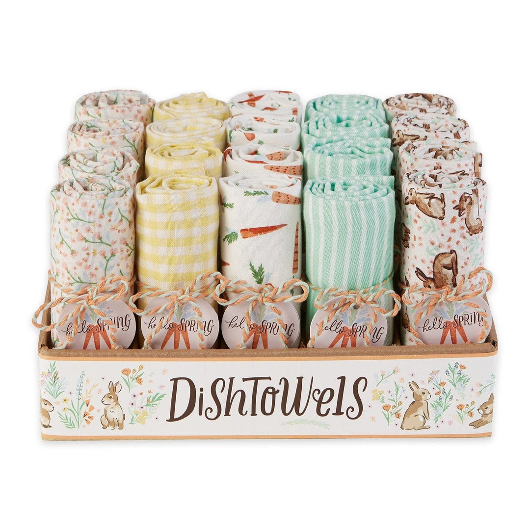 Hop Into Spring Assorted Dishtowels