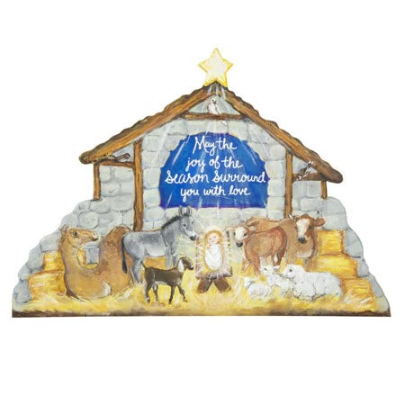 Nativity Scene Outdoor/Indoor Decoration