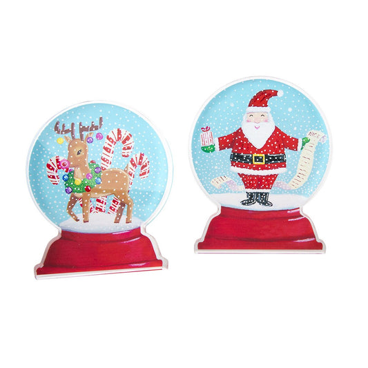 Snow Globes Indoor/Outdoor Decorations - Reindeer