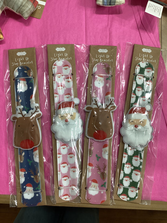 CHRISTMAS LED SLAP BANDS