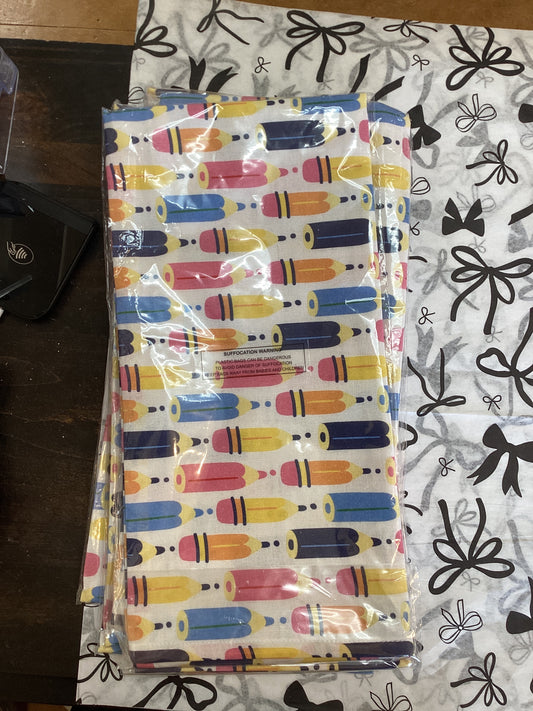 Pencil hand towel