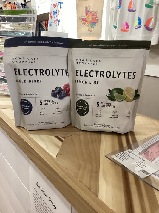 Rowe Casa Electrolyte Sticks 25 Servings
