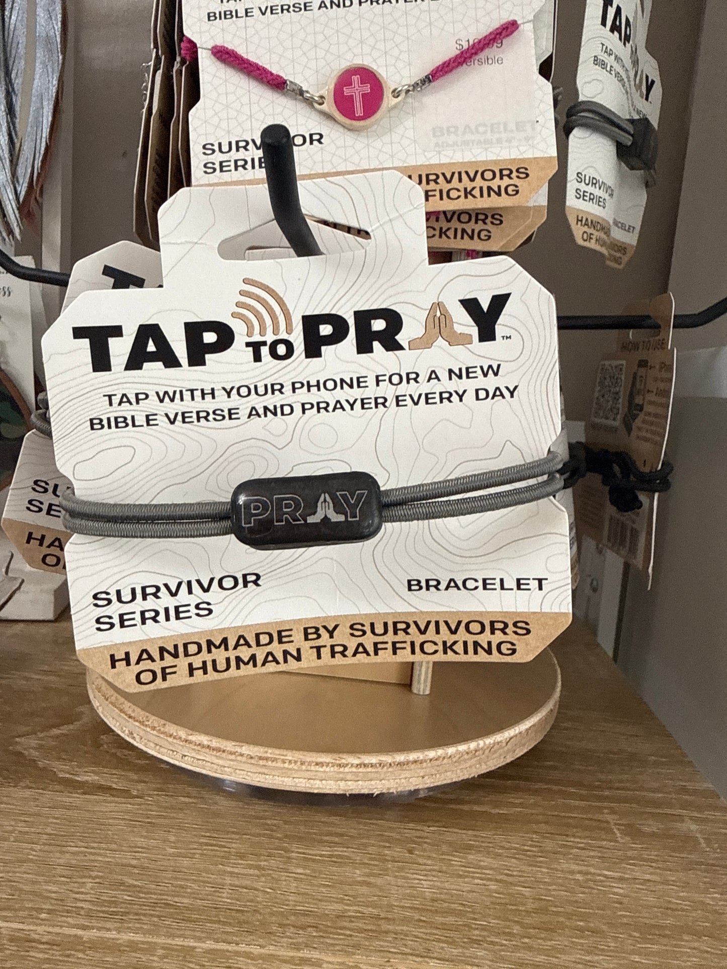 Tap to pray Survivor Series Tactical Bracelet