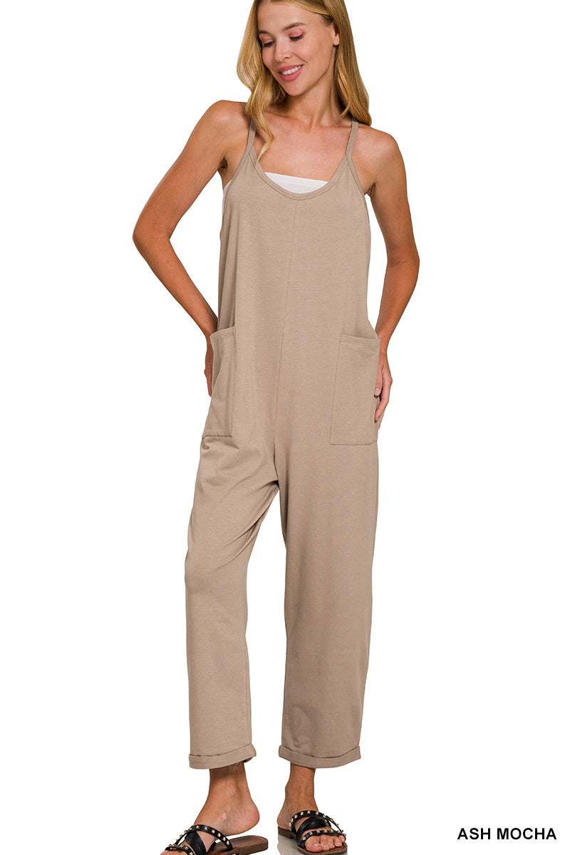 Zenana Romper Taupe