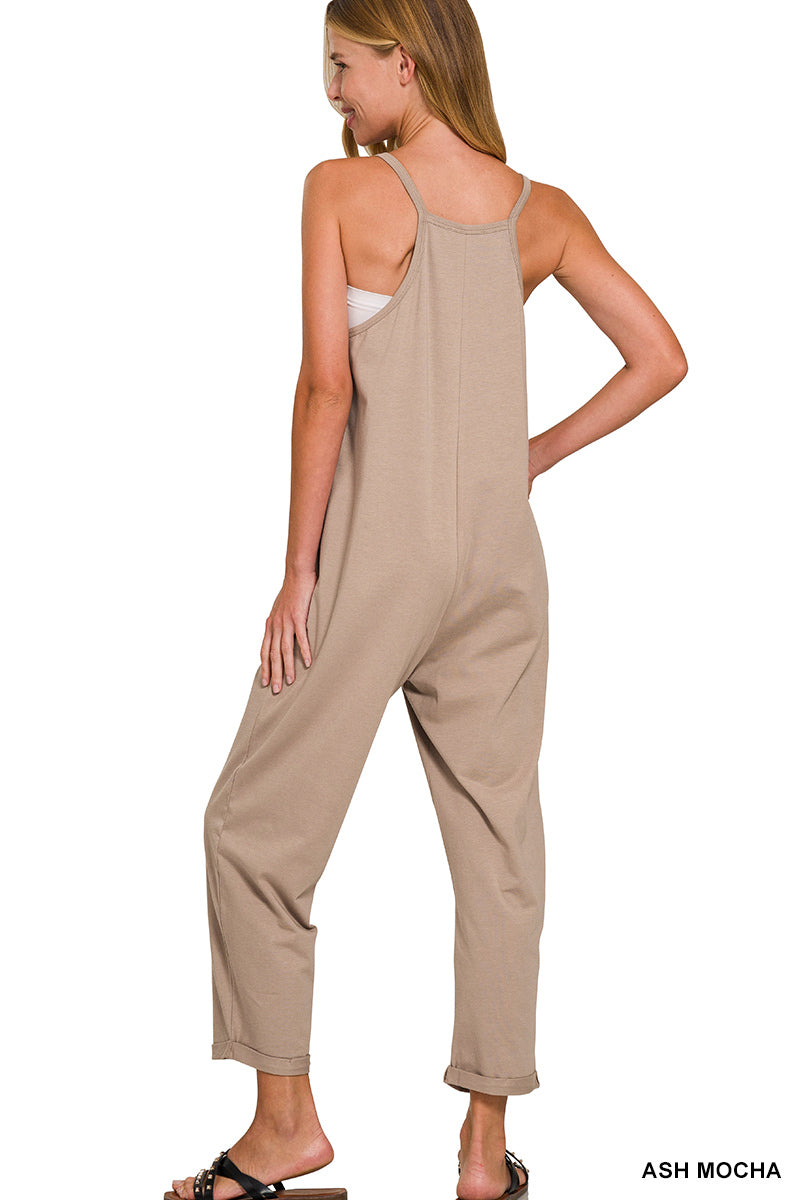 Zenana Romper Taupe