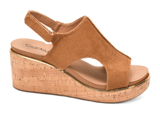 Corkys Carley Too Chestnut Corduroy