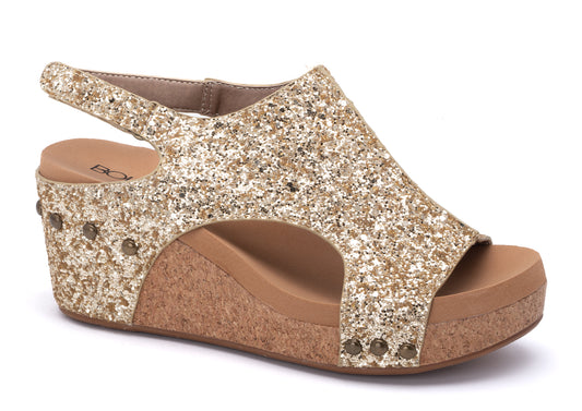 Corkys Carley Gold Glitter