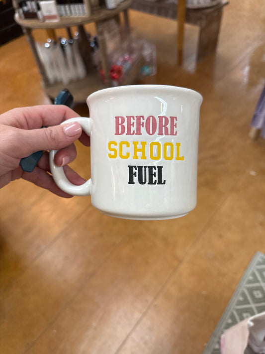 Before school fuel, coffee mug