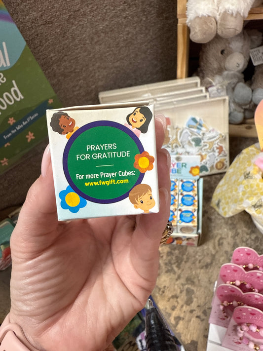 Gratitude Original Prayer Cube