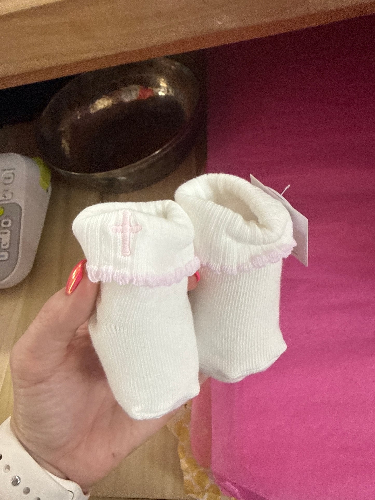 FOLDOVER CROSS SOCKS