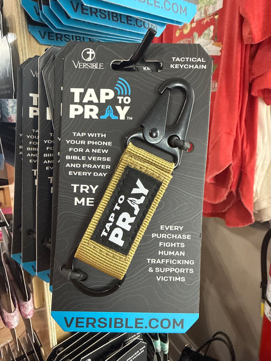 Tap to pray Tactical Carabiner