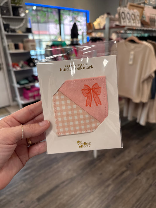 Corner Keeper Fabric Bookmark -2025