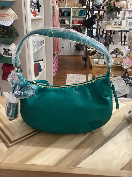 Joy Susan Turquoise Yvette Expandable Zip Hobo/ Crossbody
