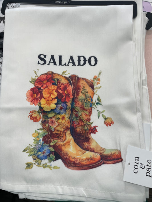 Salado Boots  kitchen towel