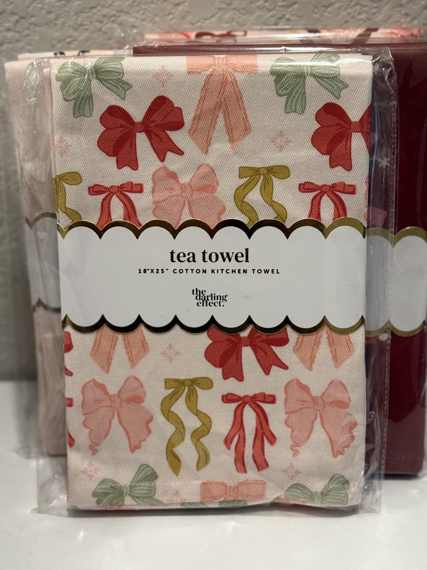 Christmas Tea Towels by The Darling Effect