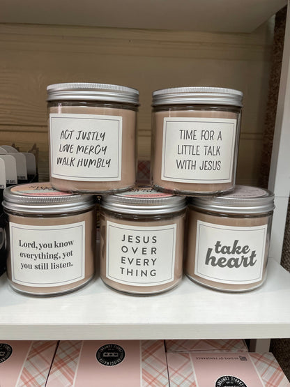 Sweet Grace Jar Candles