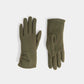 Chic Button Detail Touchscreen Gloves