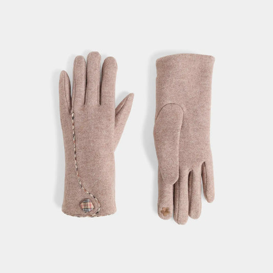 Touch of Plaid Touchscreen Gloves