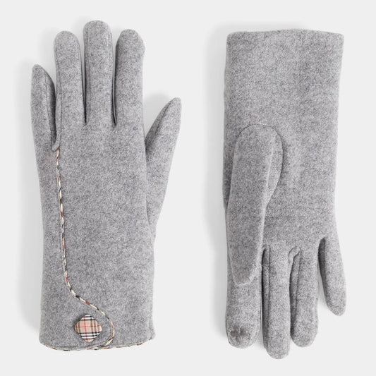 Touch of Plaid Touchscreen Gloves