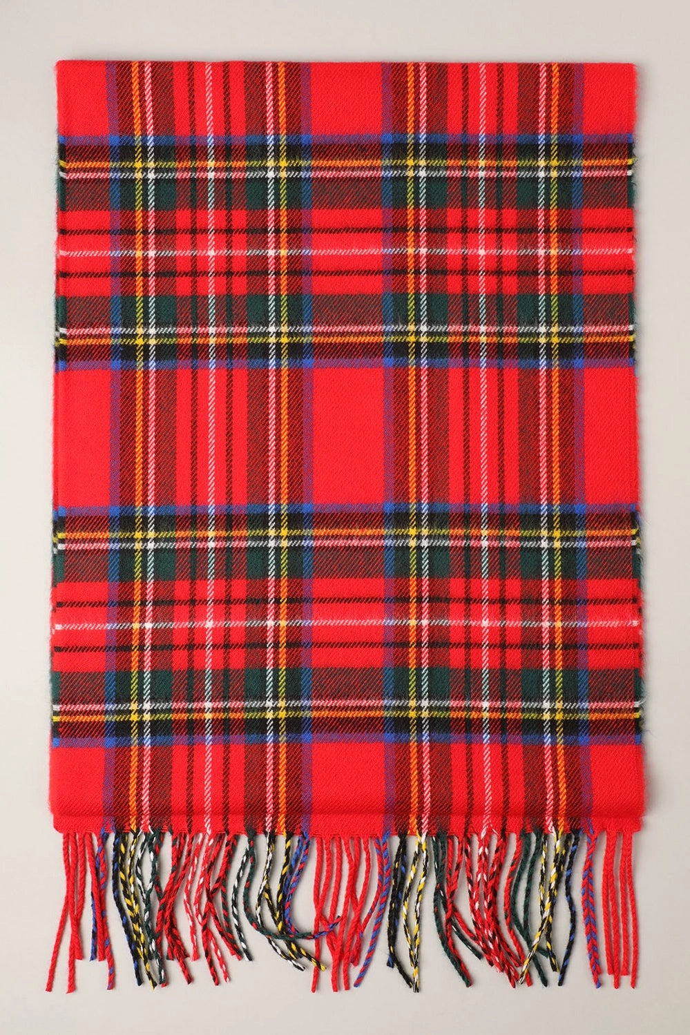 Softer Than Cashmere Solid Muffler Scarf: MULTI COLOR TARTAN PLAID/ One Size (Copy)