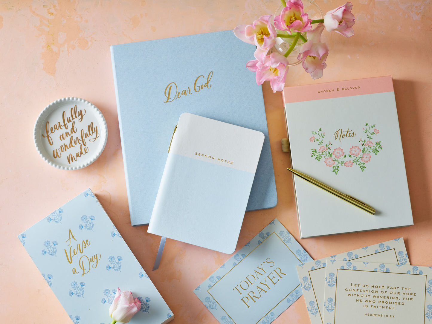 Faith Floral Prayer Cards