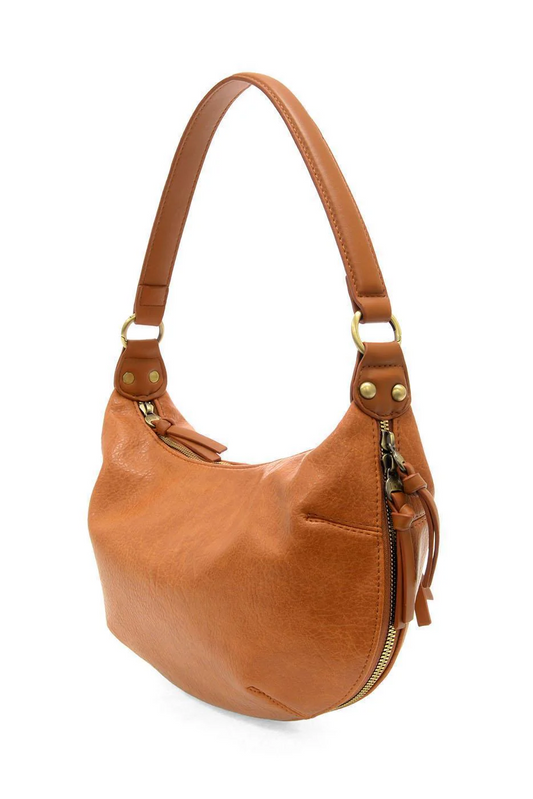 Joy Susan Tawny Yvette Expandable Zip Hobo/ Crossbody