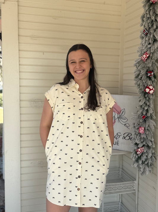 Black Bow She + Sky Dress